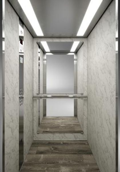 Kabina PURITY - Stepeništa, dizala i pristup - 1500