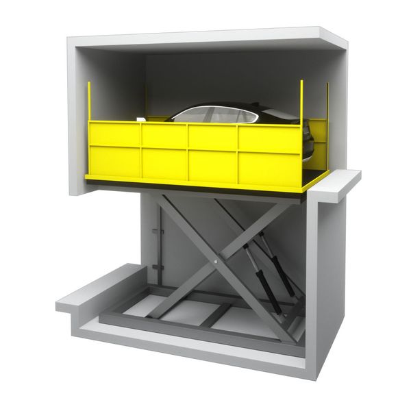 Platforme za podizanje na škare - Stepeništa, dizala i pristup - 1541