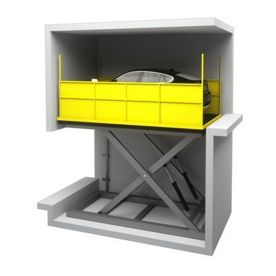 Platforme za podizanje na škare - Stepeništa, dizala i pristup - 1541