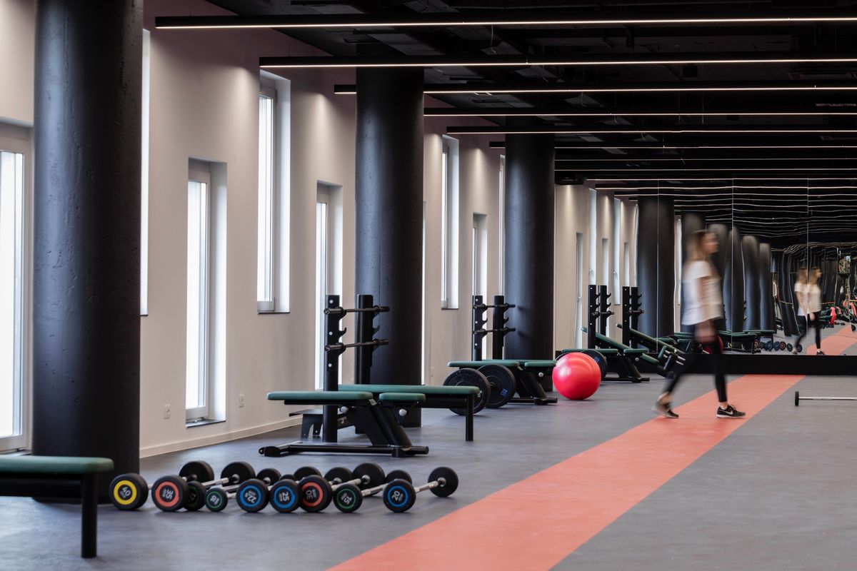 Interijer fitness dvorane u Zagrebu - Wellness & fitness - 1404