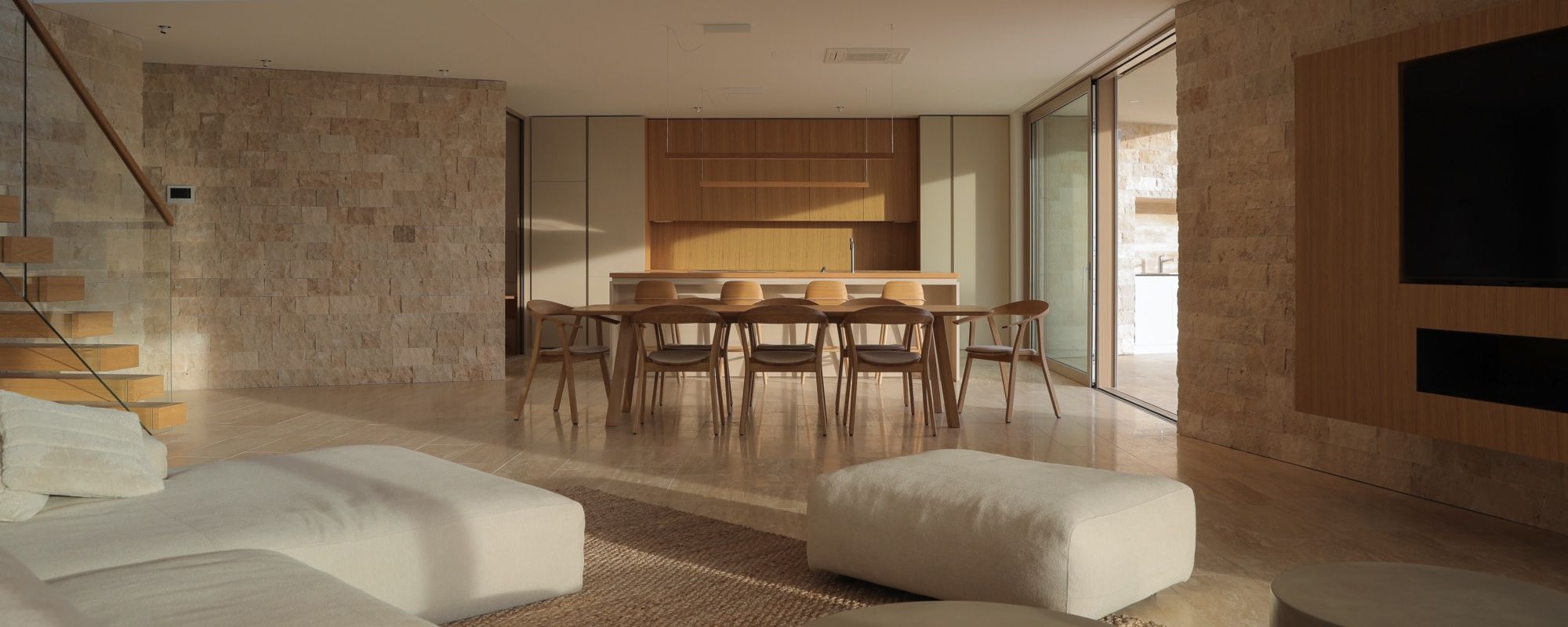 Dva kontrastna ambijenta kuće u Zadru