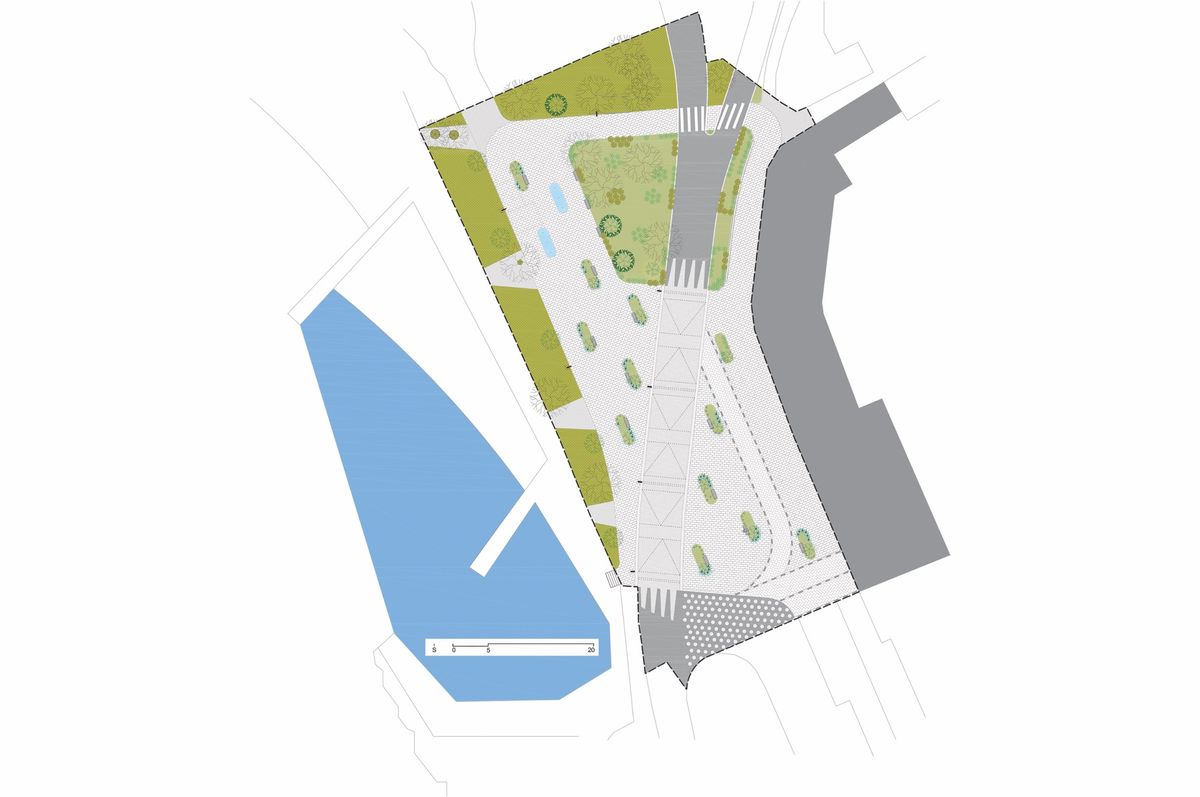 Trg Miramare - Javni objekti - 1478