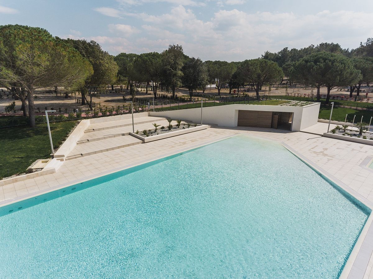 Bazen i recepcija kampa Stella Maris u Umagu - Turistički objekti - 1485