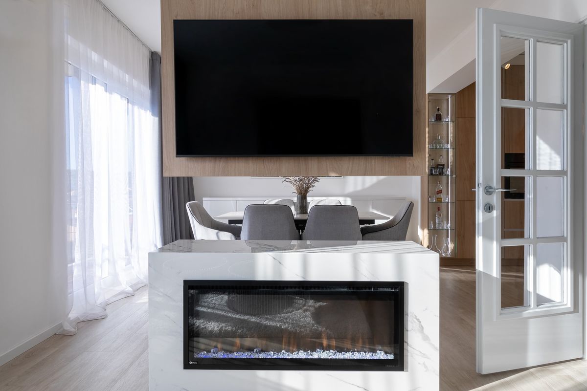 Stan M – uređenje dnevne zone - Interijer stana - 1903