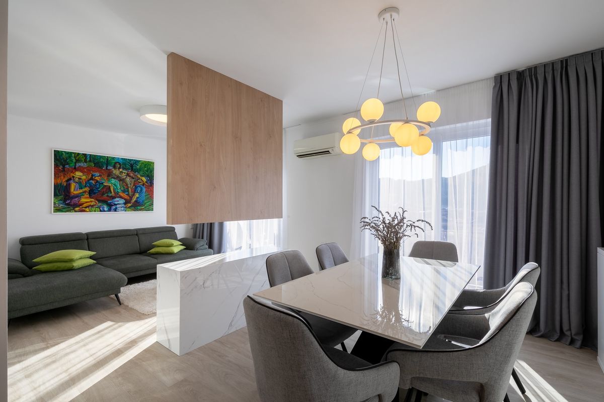 Stan M – uređenje dnevne zone - Interijer stana - 1905