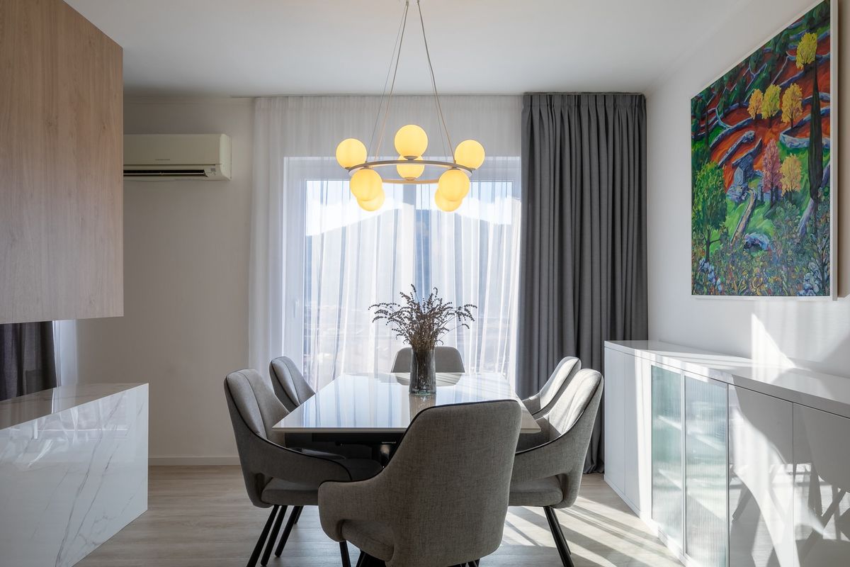 Stan M – uređenje dnevne zone - Interijer stana - 1907