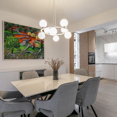 Stan M – uređenje dnevne zone