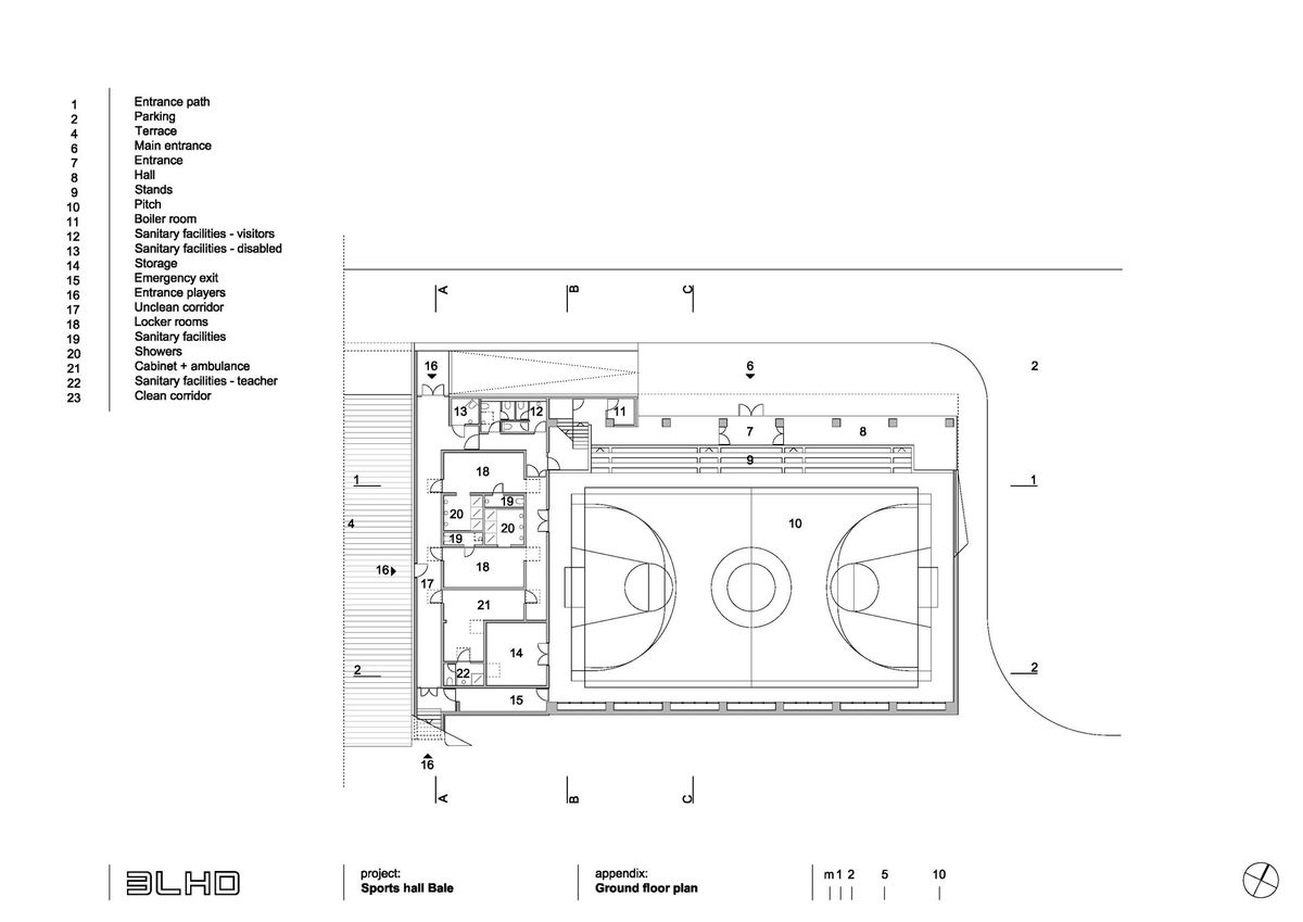 Sportska dvorana Bale - Javni objekti - 222