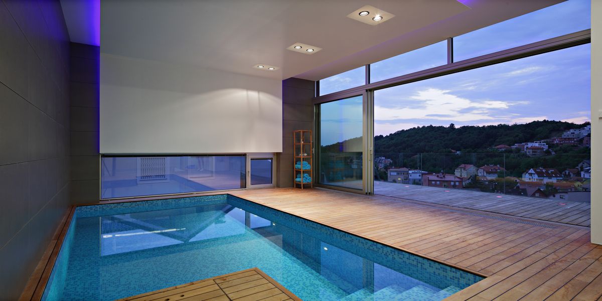 Kuća J20 – s unutarnjim bazenom na katu - Kuće - 2607