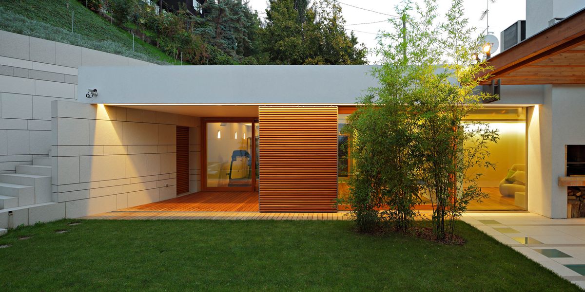 Kuća L – obiteljska kuća ugrađena u padinu - Kuće - 2586