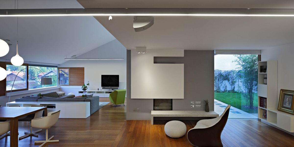 Kuća L – obiteljska kuća ugrađena u padinu - Kuće - 2587