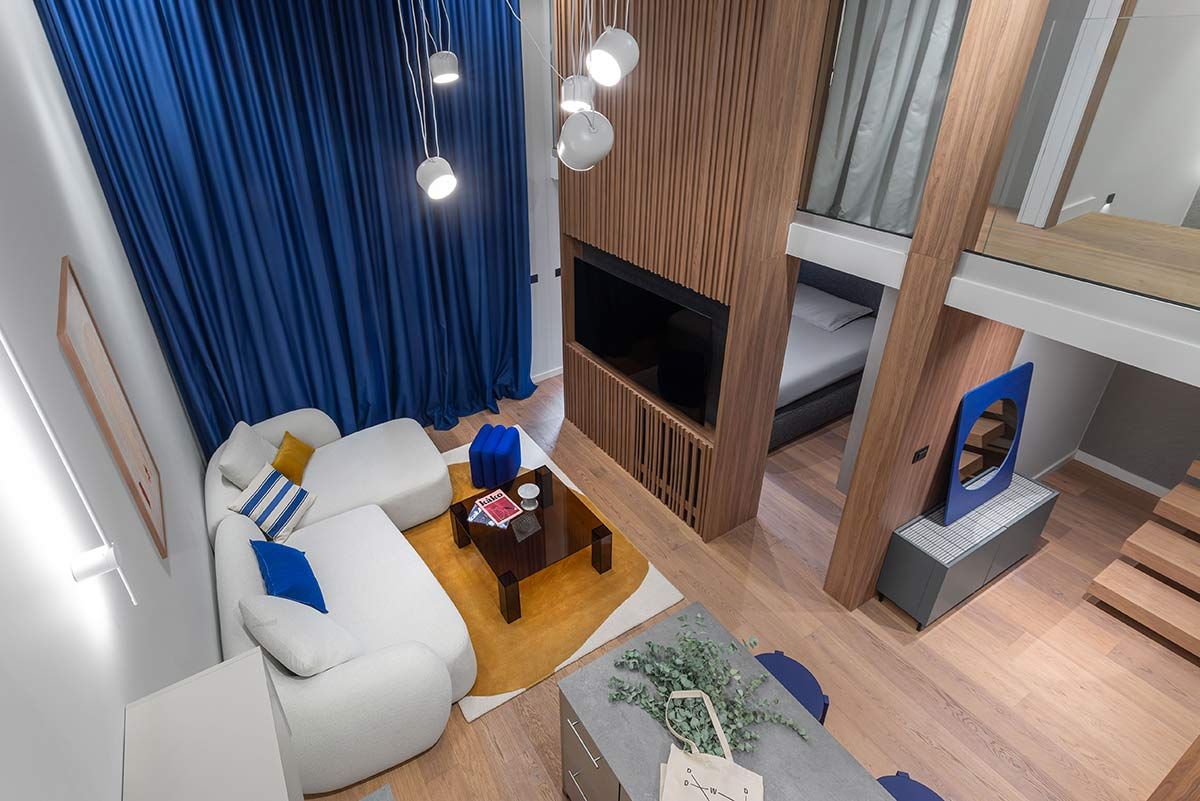 Vertikalna logika dvosobnog stana - Interijer stana - 3587