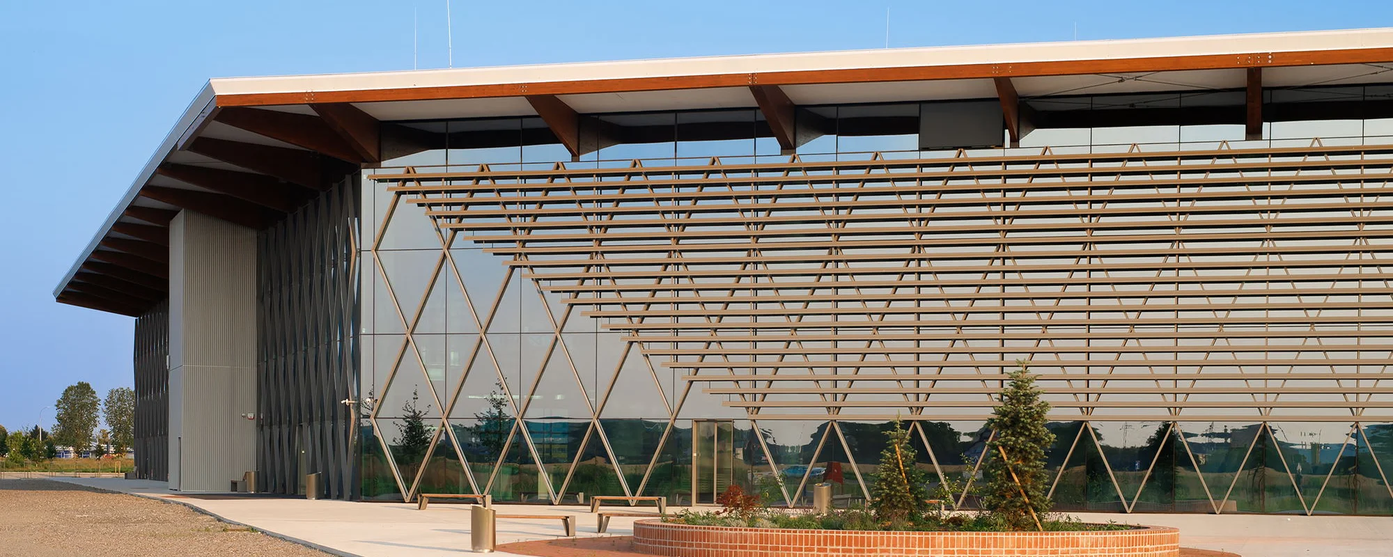 Gospodarski centar Osječko-baranjske županije – Sajamska zgrada