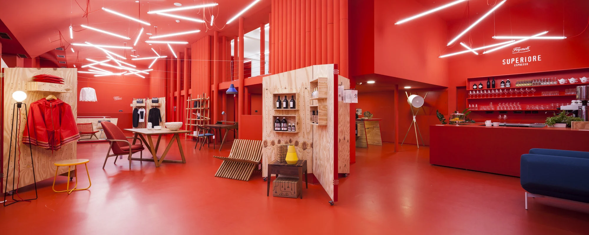 Croatian Design Superstore – interijer i izložbeni paneli