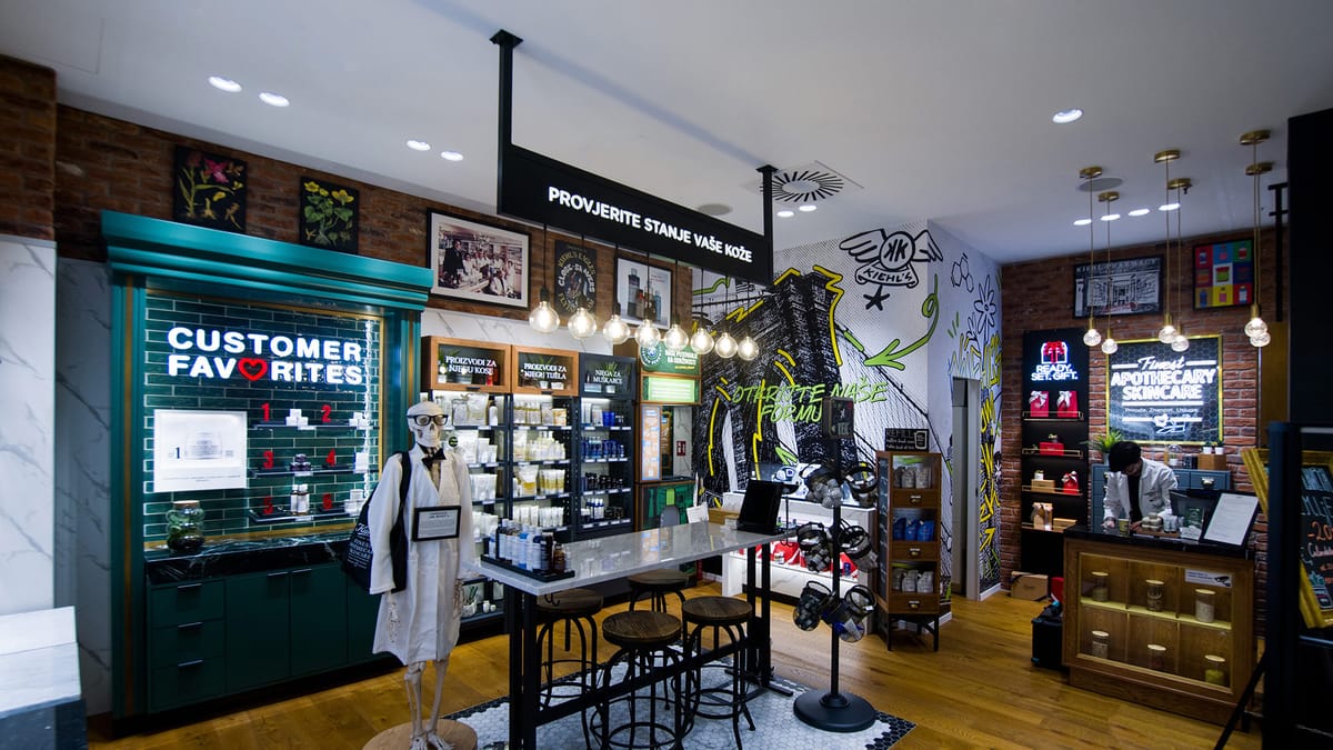 Kiehl’s trgovina, Tower Center Rijeka - Trgovački objekti - 4450