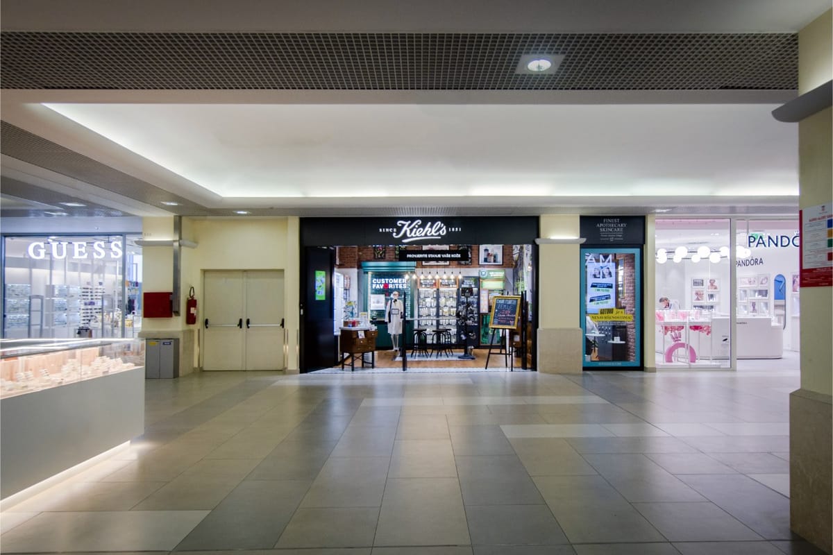 Kiehl’s trgovina, Tower Center Rijeka - Trgovački objekti - 4449