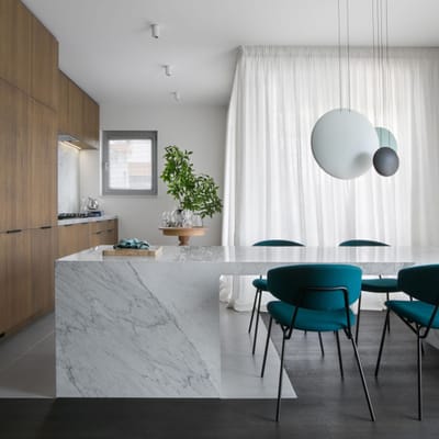 Interijer četverosobnog stana u urbanoj vili