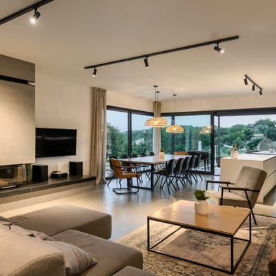 Villa OX – uređenje montažne kuće u Istri