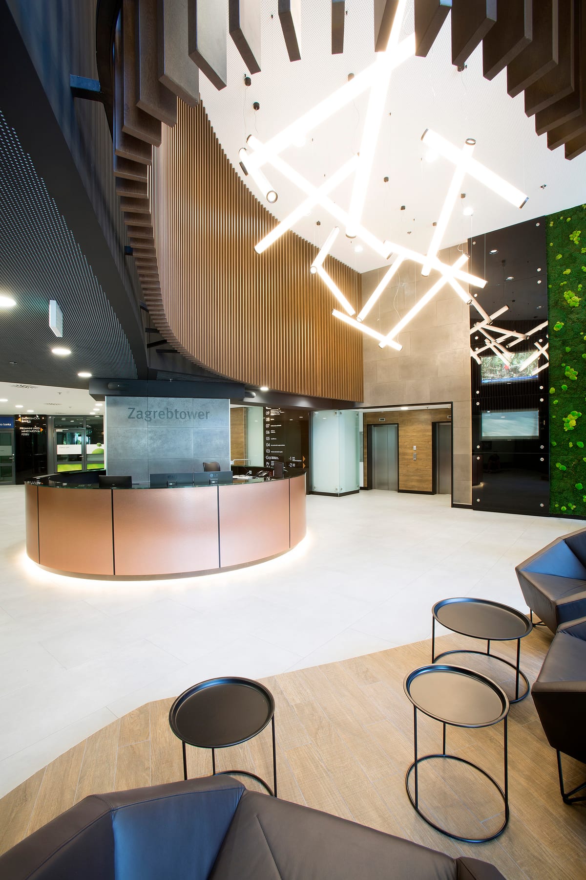 Ulazni lobby poslovnog tornja Zagrebtower - Poslovne zgrade - 6228