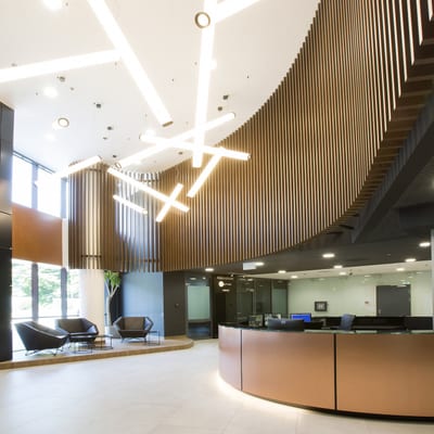 Ulazni lobby poslovnog tornja Zagrebtower