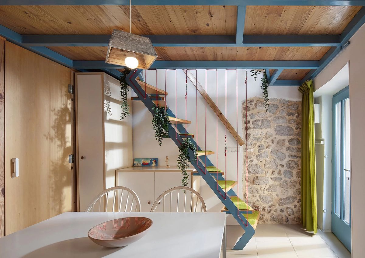 Kuća H – rekonstrukcija stare kamene kuće u dva tripleks studija na Krku - Vikendice i kuće za odmor - 879