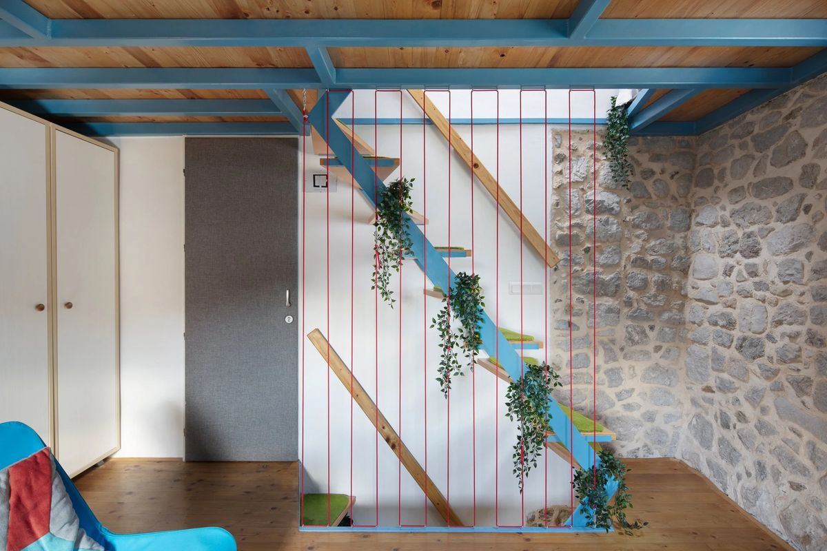 Kuća H – rekonstrukcija stare kamene kuće u dva tripleks studija na Krku - Vikendice i kuće za odmor - 882