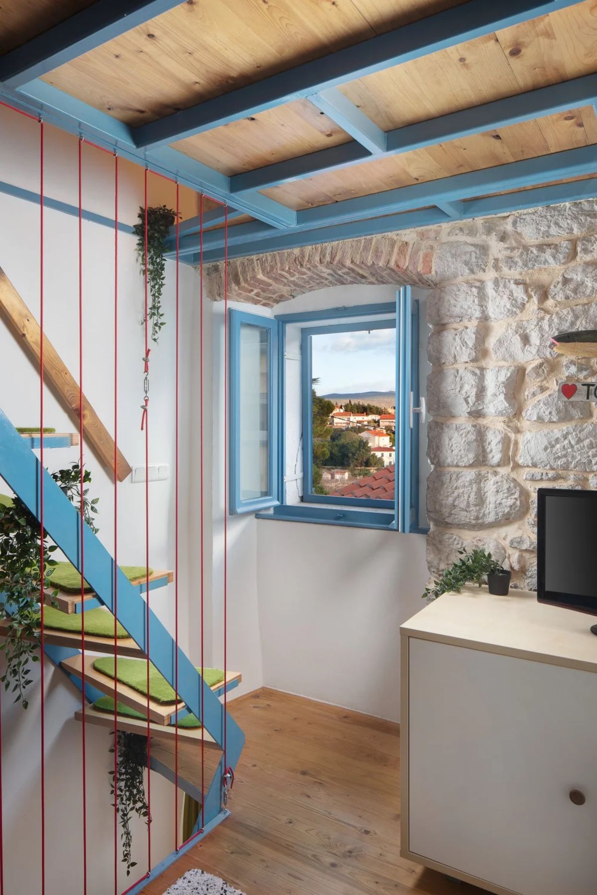 Kuća H – rekonstrukcija stare kamene kuće u dva tripleks studija na Krku - Vikendice i kuće za odmor - 885