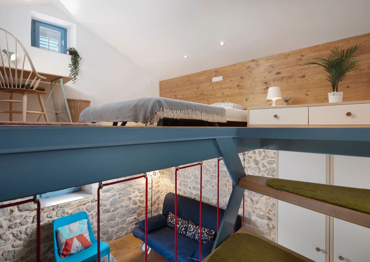 Kuća H – rekonstrukcija stare kamene kuće u dva tripleks studija na Krku - Vikendice i kuće za odmor - 888