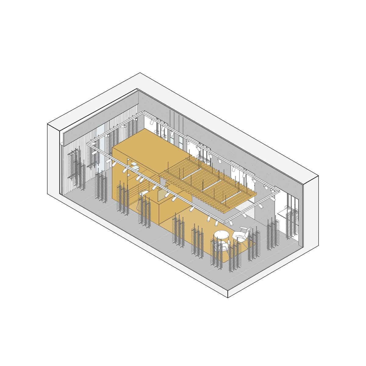 Interijer optike Ghetaldus u Rijeci – Adamićeva - Trgovački objekti - 1184